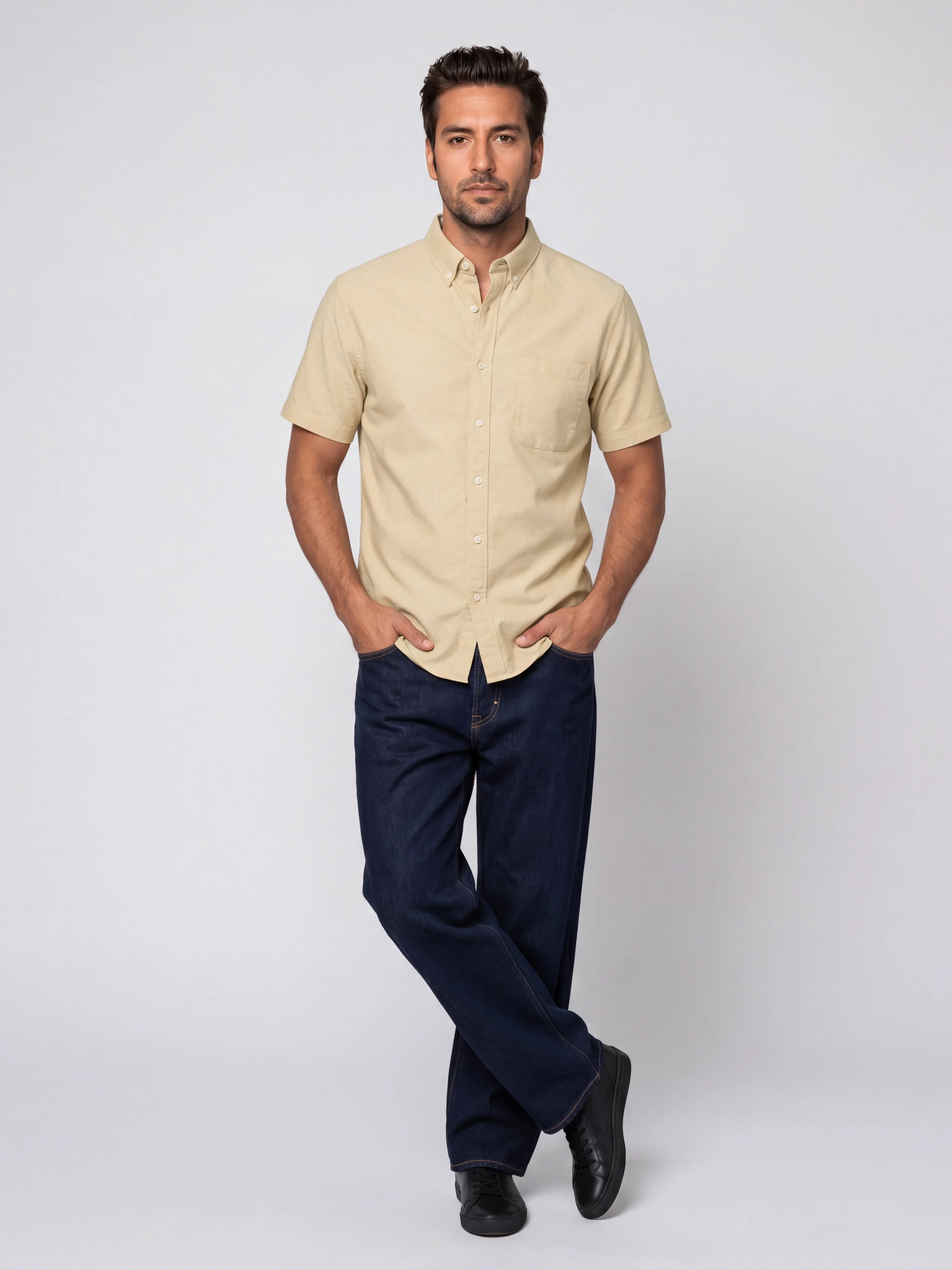 Butter Yellow Oxford Shirt - Image 2
