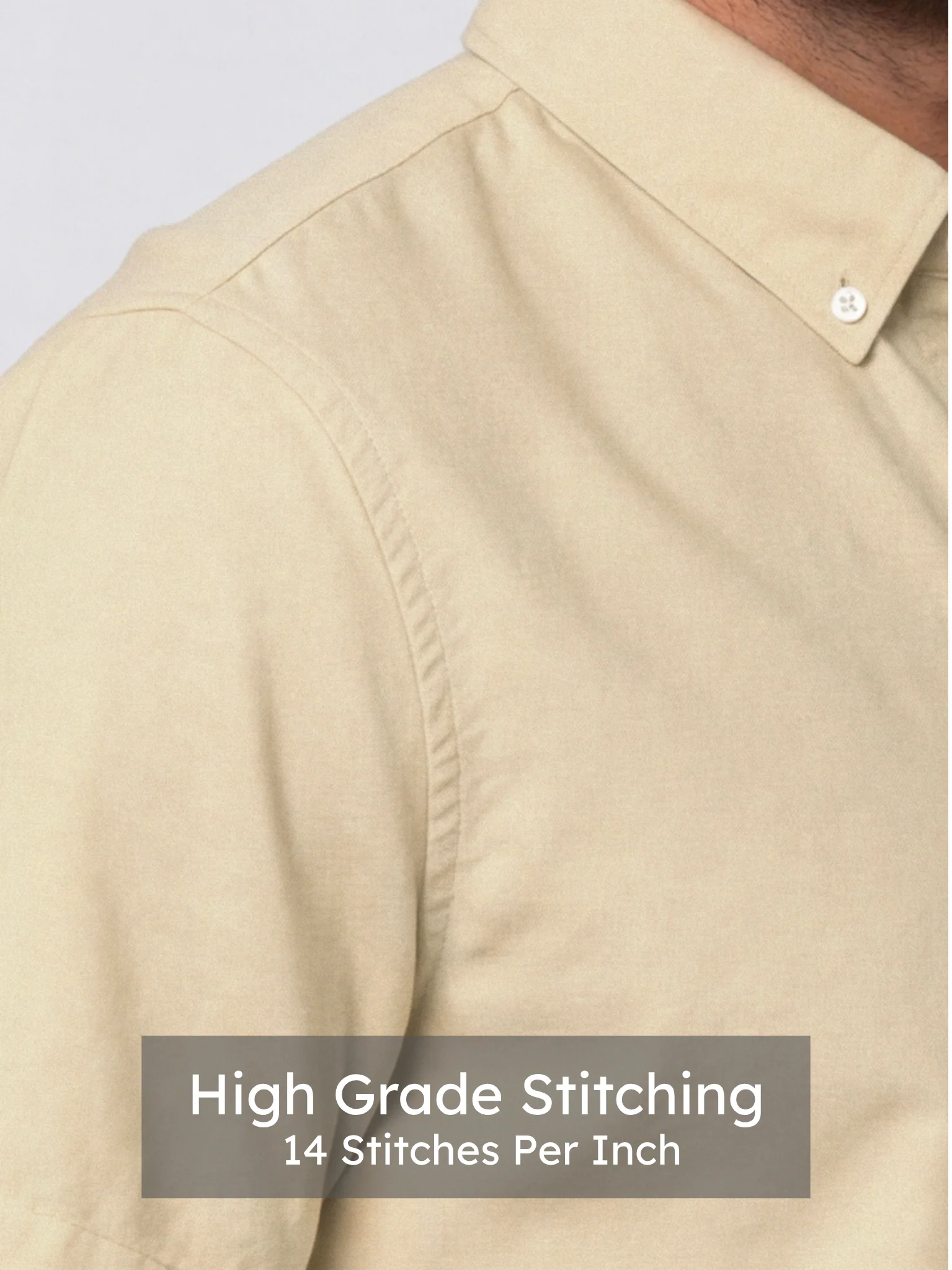 Butter Yellow Oxford Shirt - Image 5