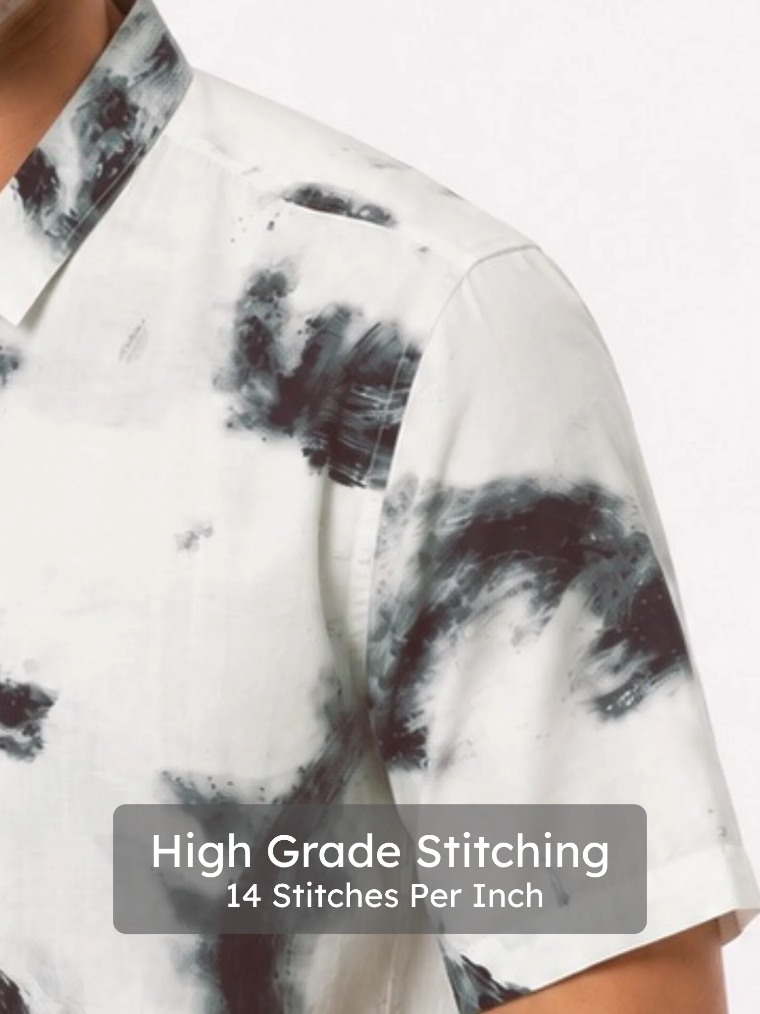 Crinkled Stormwater Print Shirt - Image 5