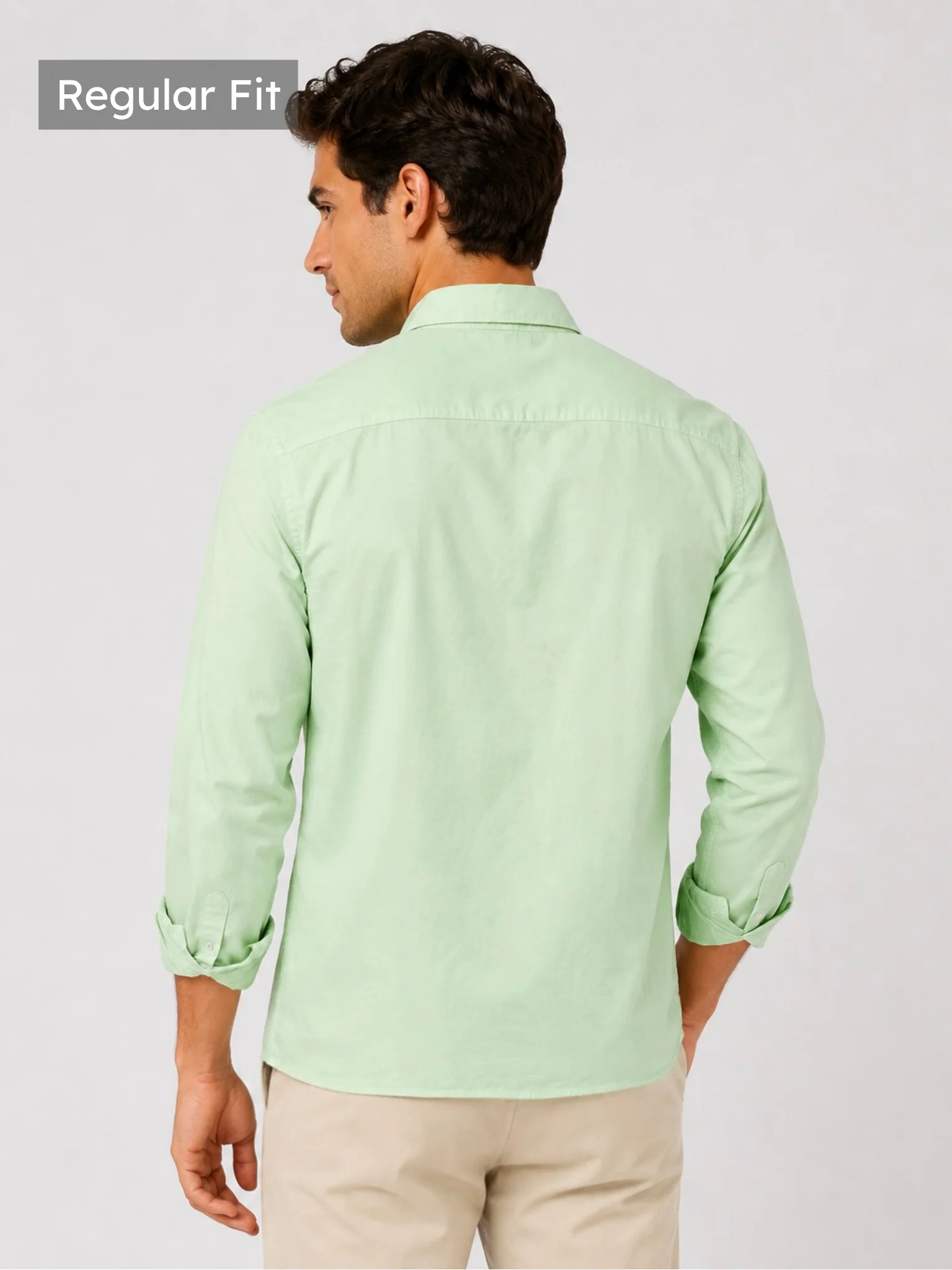Green Oxford Shirt - Image 5