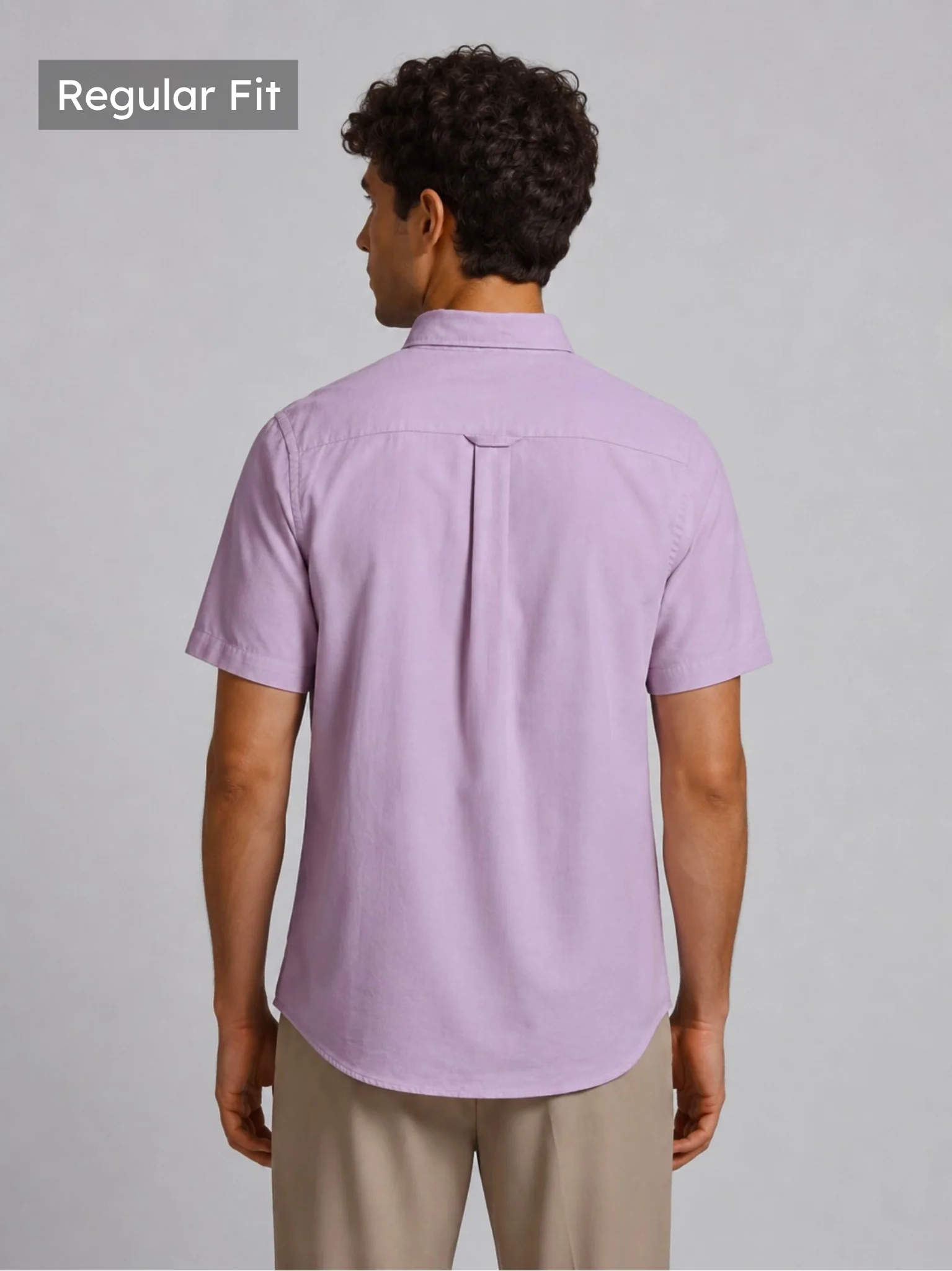 Lavender Oxford Shirt - Image 3