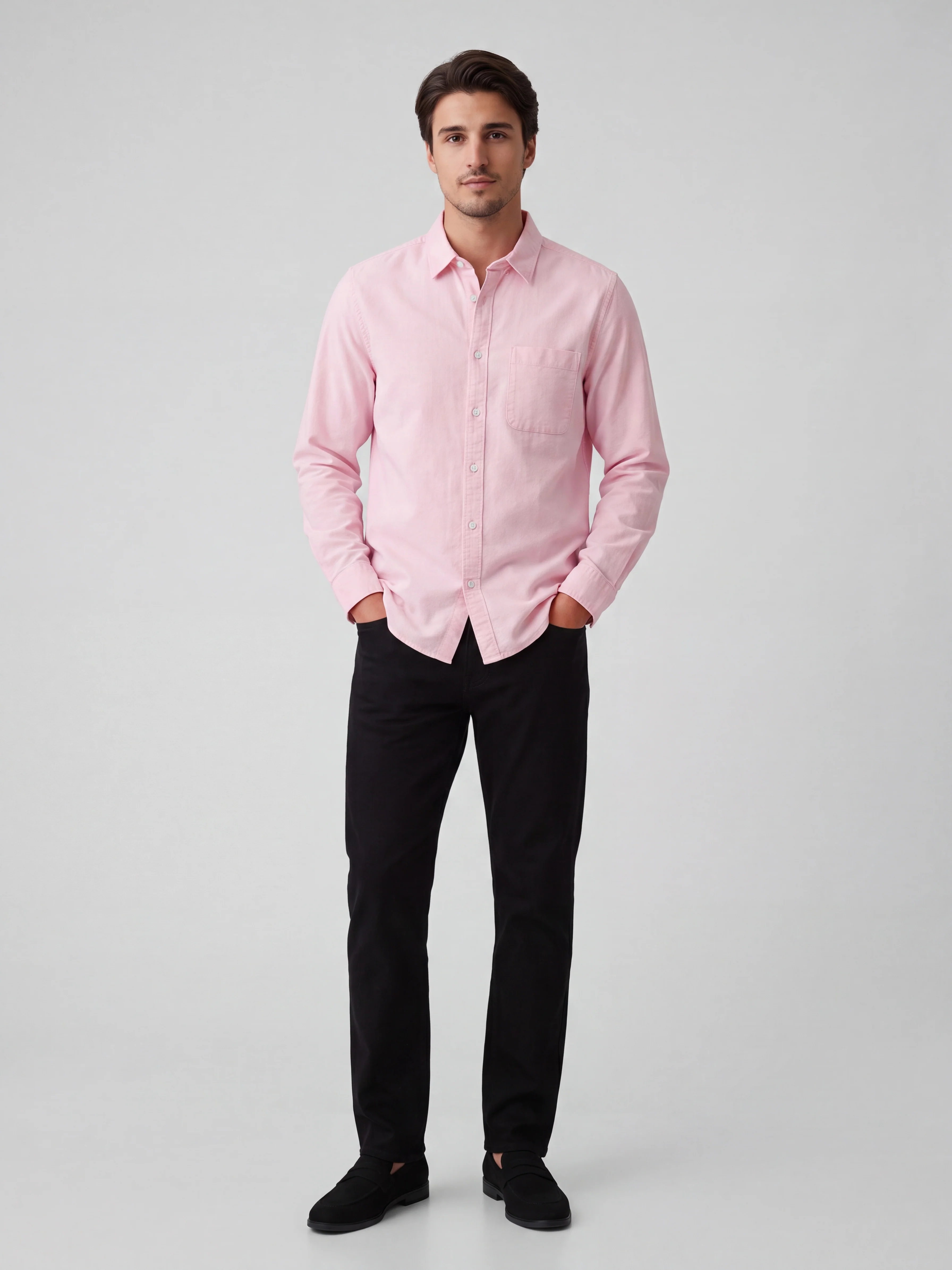 Pink Oxford Shirt - Image 2