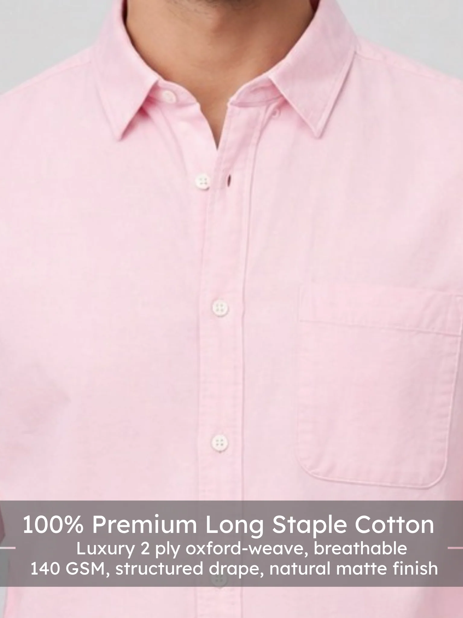 Pink Oxford Shirt - Image 4