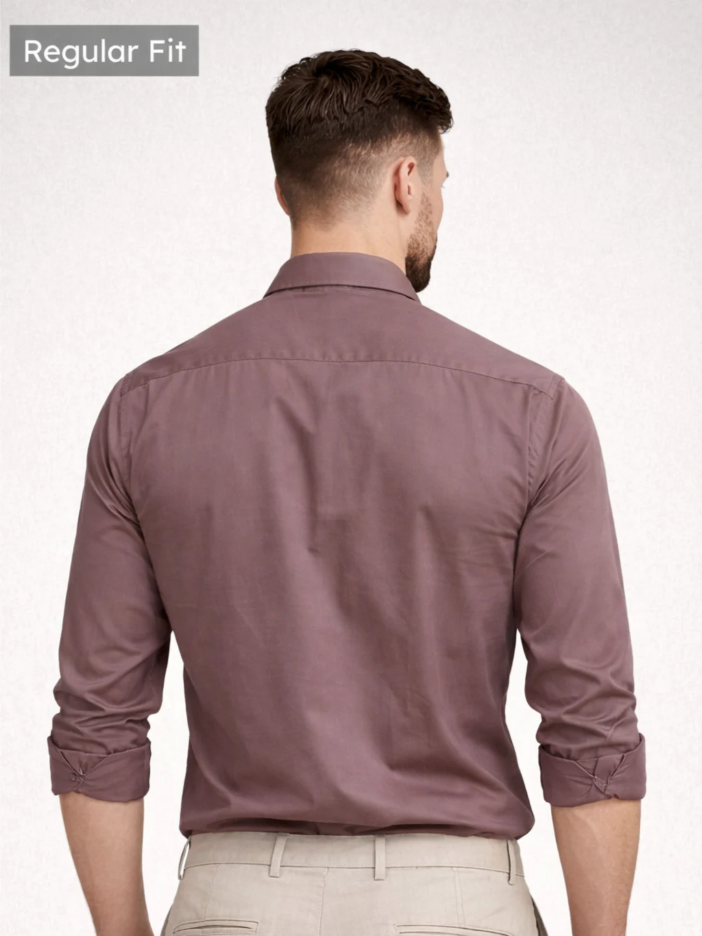 Twilight Mauve Luxe Stretch Shirt - Image 3