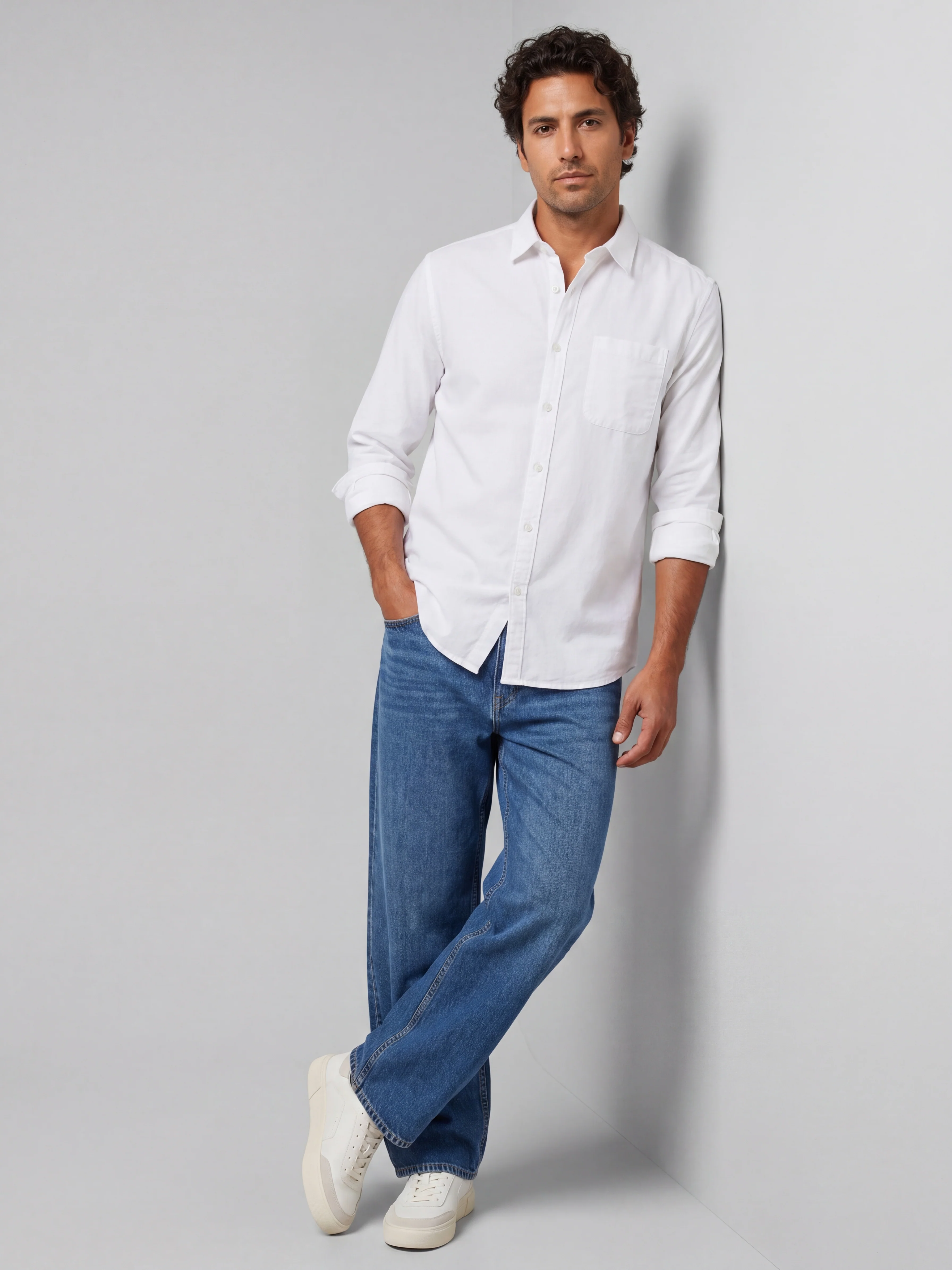 White Oxford Shirt - Image 2