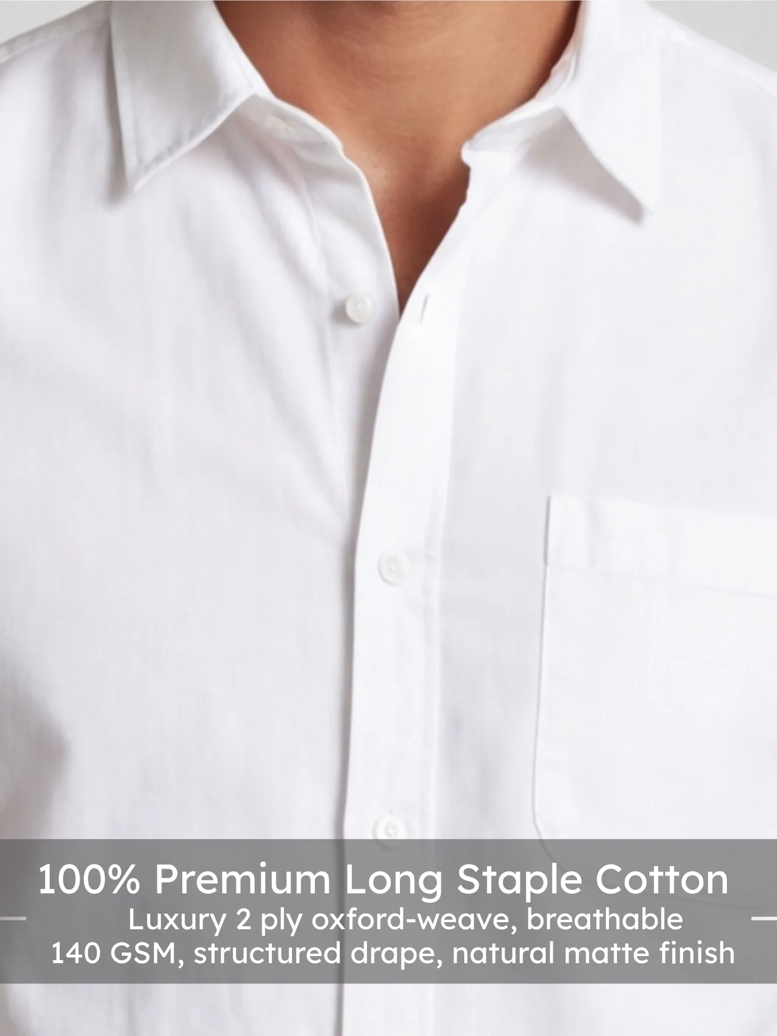 White Oxford Shirt - Image 4
